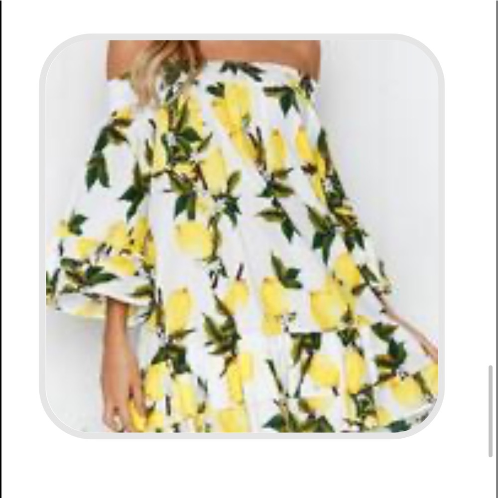 Dress off shoulder Large